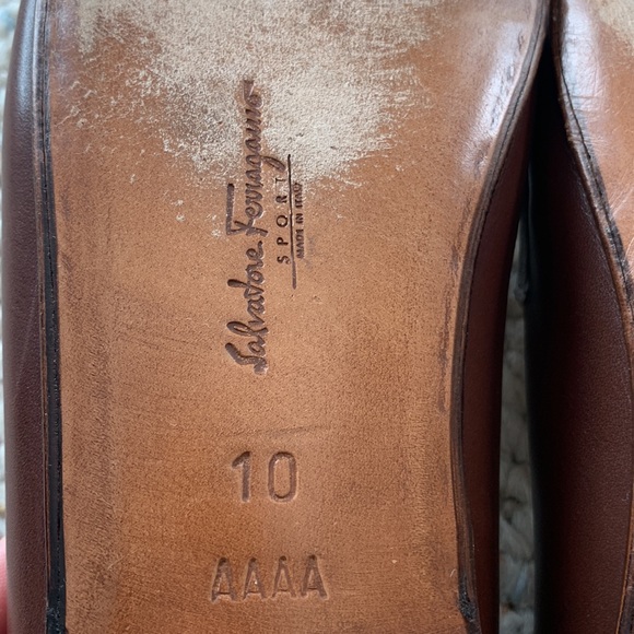 Salvatore Ferragamo Two Toned Flats - Picture 10 of 12